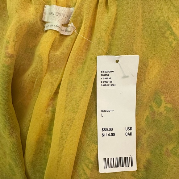 UO Lark Cross-Back Handkerchief Dress - Picture 3 of 7